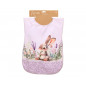 Babero impermeable con mangas elefante lavanda-Kiokids