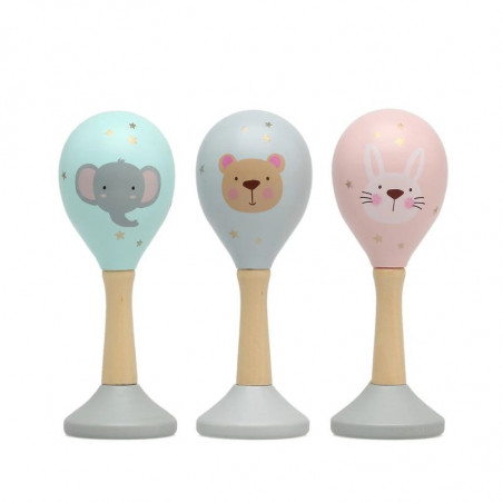 Maracas de madera-Kiokids