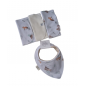 Set Babero Bandana Reversible + Tres Babita Ciro-Todo Amor Baby