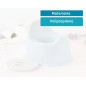 Orinal infantil azul con tapa y asa-Kiokids
