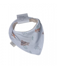 Set Babero Bandana Reversible + Tres Babita Ciro-Todo Amor Baby