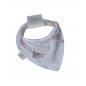Set Babero Bandana Reversible + Tres Babita Ciro-Todo Amor Baby