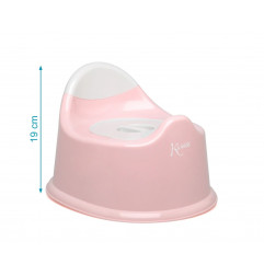 Orinal infantil rosa con tapa y asa-Kiokids