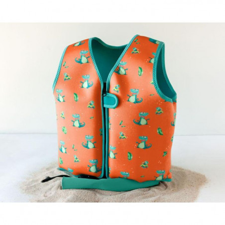 Chaleco neopreno de natación cododrlos-Kiokids