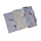 Set Babero Bandana Reversible + Tres Babita Ciro-Todo Amor Baby