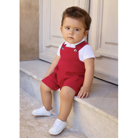 Conjunto Rojo Bebé Niño-Milon
