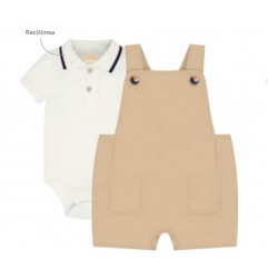 Conjunto Beig Bebé Niño-Milon