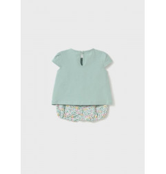 Conjunto 4 piezas estampado recién nacida jade-Mayoral