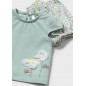 Conjunto 4 piezas estampado recién nacida jade-Mayoral