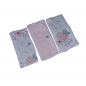 Set Babero Bandana Reversible Ambra+Tres Baberos Ambra-Todo Amor Baby