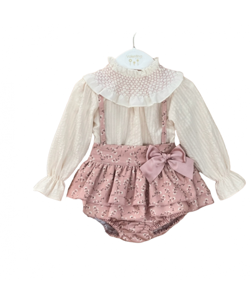 Conjunto Blusa Nidos+ Culote KAX10- Valentina Bebés