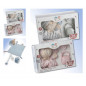 Juego Recién Nacido 4 pcs Gris-Gamberrito's