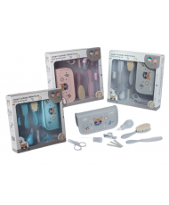 Juego Cuidado Bebé 8 pcs Azul