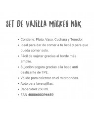 Set Vajilla Mickey Mause-Nuk