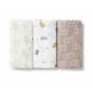 Pack de 3 Mini Gasas Mmuse Beig-Baby Tous