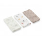 Pack de 3 Mini Gasas Mmuse Beig-Baby Tous