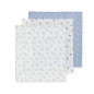 Pack de 3 Mini Gasas Mmuse Azul-Baby Tous