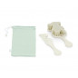 Set de Cepillo y Peine Beauty Blanco- Baby Tous