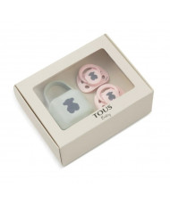Pack 2 Chupetes Bear Rosa-Baby Tous