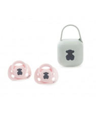 Pack 2 Chupetes Bear Rosa-Baby Tous