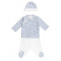Conjunto Recién Nacido Home Kaos Azul Celeste-Baby Tous