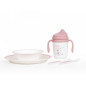 Set Vajilla 5 Piezas Rosa-Interbaby