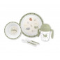 Set Vajilla 5 Piezas Verde-Interbaby