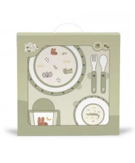 Set Vajilla 5 Piezas Verde-Interbaby