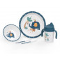 Set Vajilla 5 Piezas Azul-Interbaby