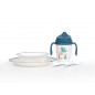 Set Vajilla 5 Piezas Azul-Interbaby