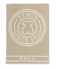 Manta Personalizada Beig 118x166 cm -Baby Tous