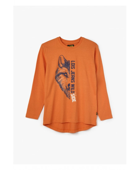 Camiseta Semilargo Wild Side- Lois