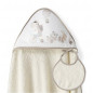 Capa de Baño + Babero Beig-Interbaby
