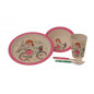 Juego Vajilla 5 piezas Multicolor Niña-Gamberrito's
