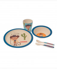 Juego Vajilla Infantil 5 Piezas Multicolor Niño-Gamberrito's