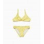 Bikini Conchas Amarillo Zippy