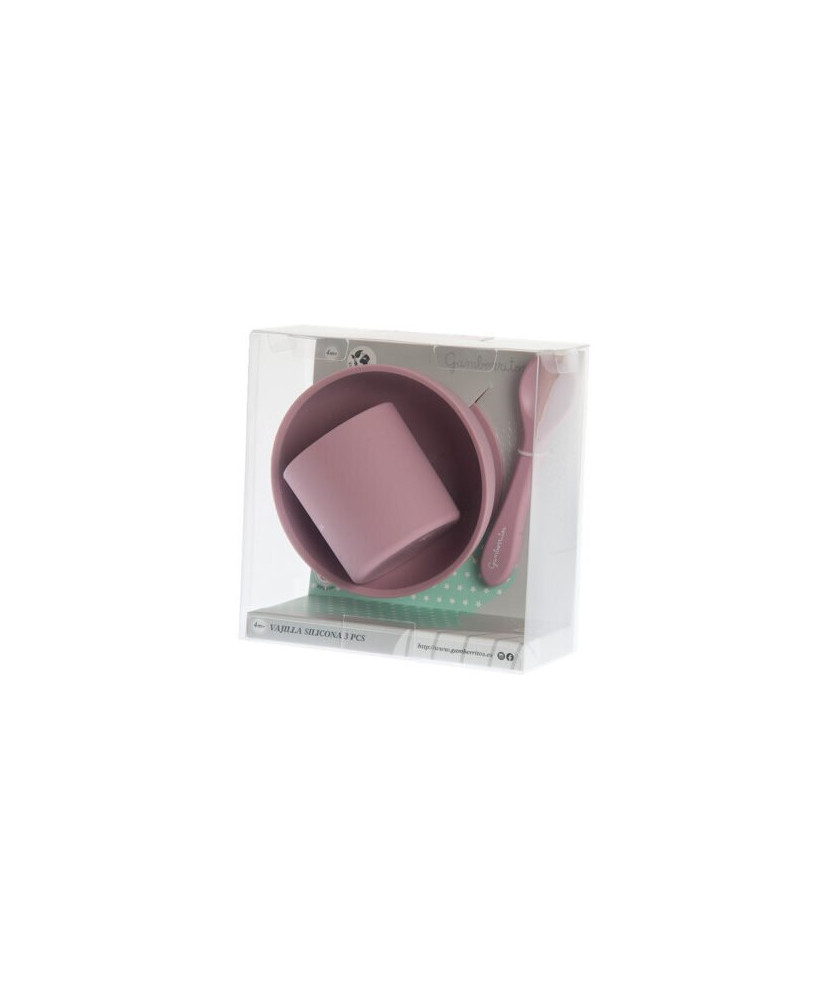 Vajilla Silicona 3Piezas Maquillaje-Gamberrito's