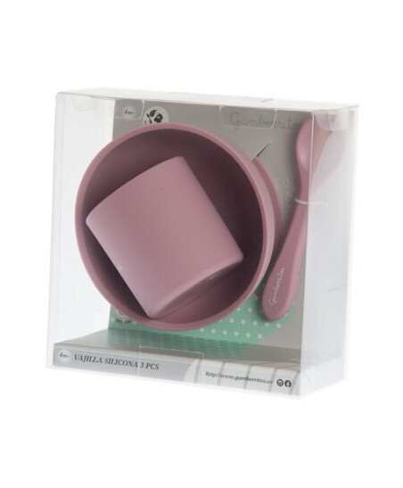 Vajilla Silicona 3Piezas Maquillaje-Gamberrito's