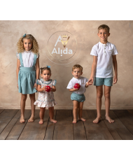 Conjunto Niño Cuello Mahou "Familia Flores"