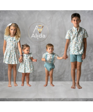 Conjunto Peto y Camisa Cuello Bebé "Familia Captus"-CMP Tex