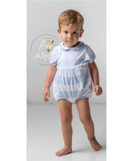 Pelele Punto "Familia Rayas Celeste"- CMP Tex