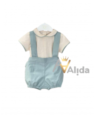 Conjunto Mónaco Camisa+Peto-Valentina