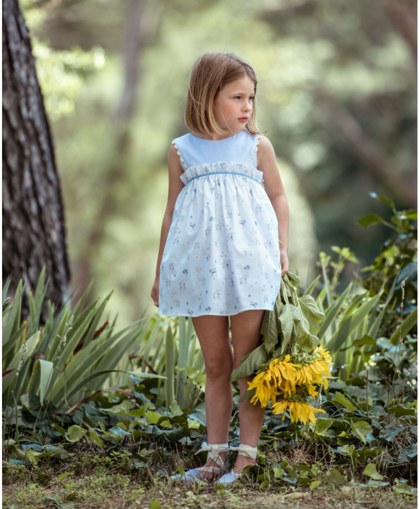 Vestido Infantil"Familia Arenilla"-Yoedu