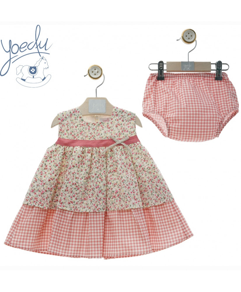 Vestido Bebé con Braguita"Familia Isla"-Yoedu