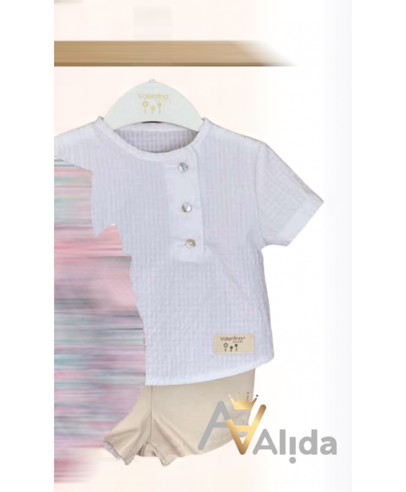 Conjunto de Camisa y Pantalon Sarga-Valentina