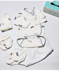 Conjunto Recién Nacido 4 piezas Faustino- Todo Amor Baby