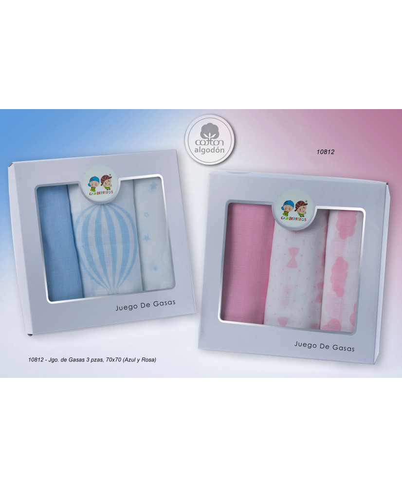 Pack Pañales Gasas-Gamberrito's