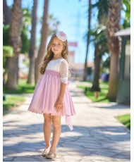 Vestido Niña Tul Bicolor-La Ormiga