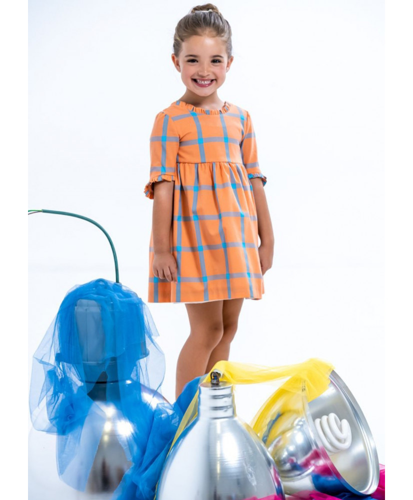 Vestido Cuadros Niña-Cocote