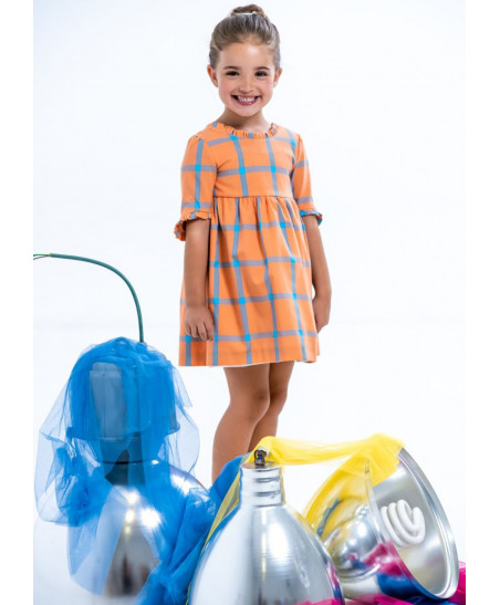 Vestido Cuadros Niña-Cocote